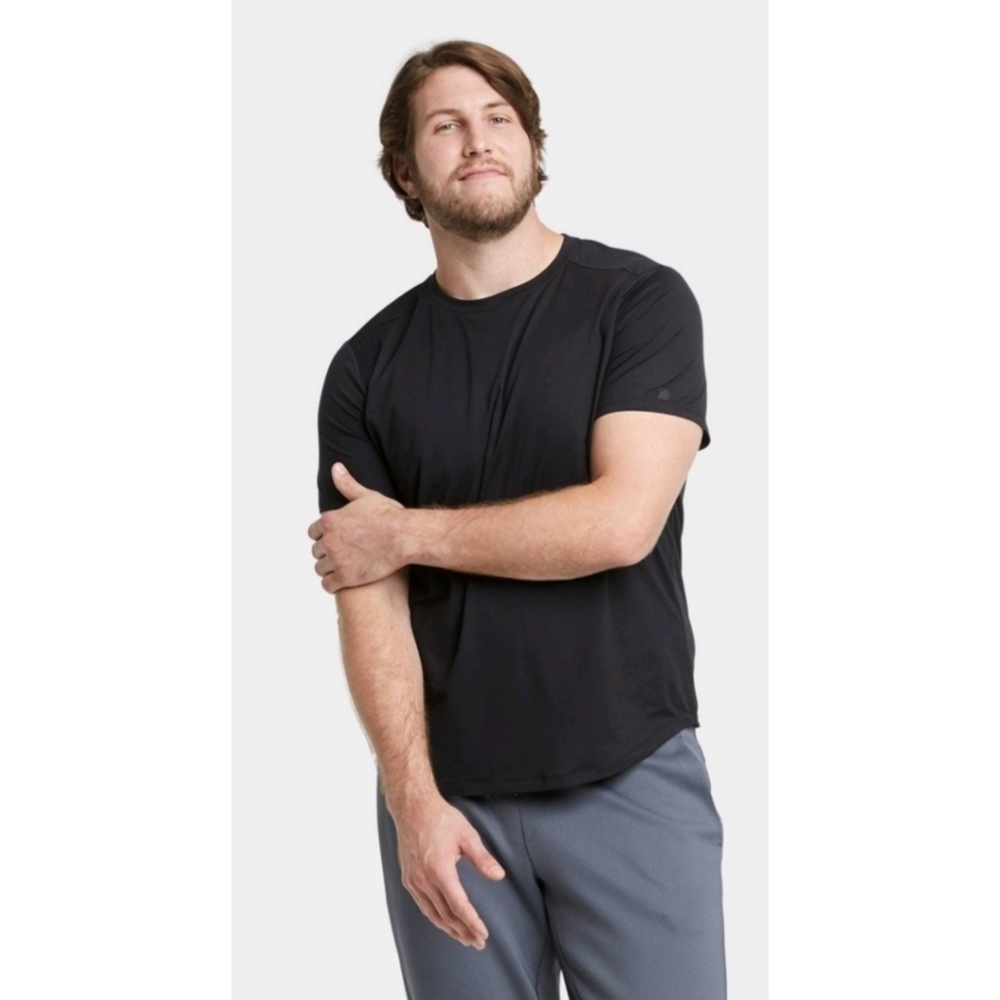 NEW All in Motion Men's Short Sleeve Soft Stretch Tee